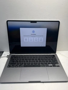 MacBook Air 13.6” Midnight 2022 M2 8-Core CPU/GPU 8GB 256GB SSD (2227) - Afbeelding 1 van 7