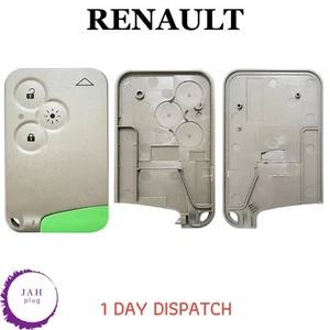 FUNDA LLAVE TARJETA 3 BOTONES PARA MANDO RENAULT LAGUNA ESPACE VEL SATISFA 2001-2009 - Imagen 1 de 7