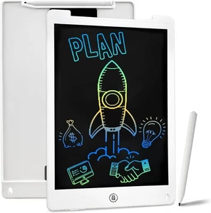 12" Electronic Digital LCD Writing Tablet Drawing Board Kids Graphics Gifts Toys - Picture 1 of 18