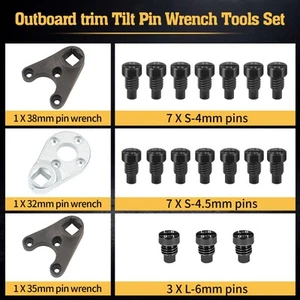 Tilt Pin Wrench Tools for Yamaha Suzuki Johnson Evinrude MT0004 MT0006 MT0009 - Picture 1 of 7