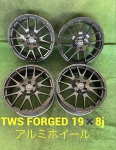 JDM Wheels TWS 19x8J 5x112 45 FORGED Set4 YP - Picture 1 of 16
