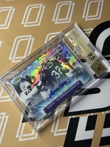 2000 Topps Finest Moments Franco Harris Refractors Autograph BGS 9.5 Auto 10 - Picture 1 of 2