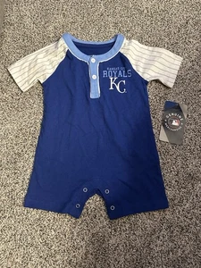 NEU Kansas City Royals MLB 6-9 Monate Unisex Strampler kostenloser Versand! - Bild 1 von 3