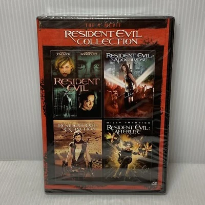Resident Evil 4-Movie Collection (DVD, 2015) ~ Milla Jovovich ~ BRAND NEW SEALED - Image 1 of 3