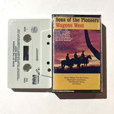 Sons of the Pioneers- Wagons West (Cassette Tape) 1985 RCA Country Tested
