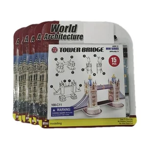 6 Sets Famous Building Mayan Pyramid,Etc,3D Jigsaw Puzzles For Age 3+Kid Gift B3 - Picture 1 of 9