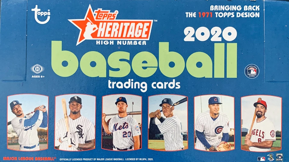 2020 Topps Heritage High #'s (1971 Design) #501-725 You Pick - Image 1 of 1