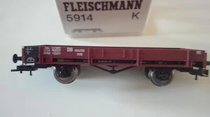CARRO MERCI SPONDE BASSE ART.5914 K DELLA FLEISCHMANN - Picture 1 of 2