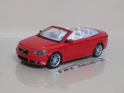 VOLVO C70 CABRiOLET 2006 ROSSO RED BURAGO 1/24 (NO EDiCOLA MAiSTO IXO WELLY) - Immagine 1 di 4