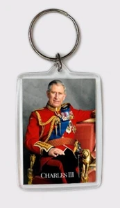 King Charles III Portachiavi Keyring, - Bild 1 von 1