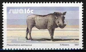 South West Africa 1987, 16c Warthog VF MNH, Mi 604x - Picture 1 of 1