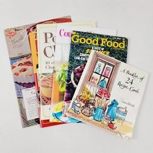 6 alte Kochbuch Rezepthefte Loma Linda Lebensmittel leere Rezeptkarten - Bild 1 von 8