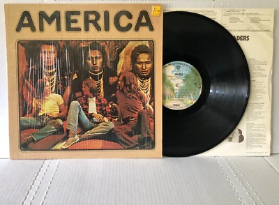 AMERICA Self-Titled 1975 Warner Brothers Shrink NM/VG++  A Horse With No Name - Image 1 of 4