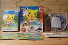 Pikachu Genki Dechu Vrs System Complete Set! Japan Nintendo 64 N64 Vg!