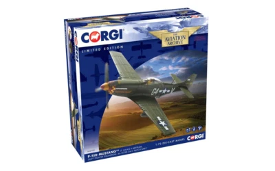 Corgi AA27701 1/72 P-51D MUSTANG, No.112-37587cmBUTCH Baby ", Inghilterra 1945 - Immagine 1 di 4