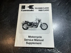 1996 Kawasaki Vulcan 800 Classic & VN800 Classic Service Manual Supplement - Bild 1 von 6