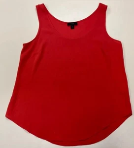 J Crew Womens Orange Red Tank Top sz 0 - Picture 1 of 7