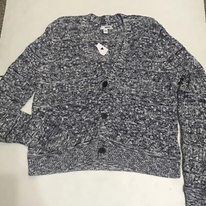 Sonoma Sweater Ladies Size L Blue Long Sleeves 2855 - Picture 1 of 8