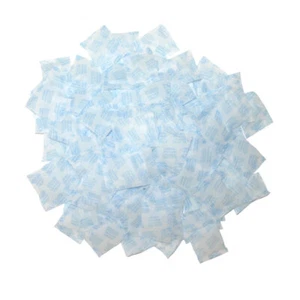 100 Packungen 2g Kieselgel Trockenmittel Lebensmittel Pharmaqualität Feuchtigkeitsabsorber - Bild 1 von 2