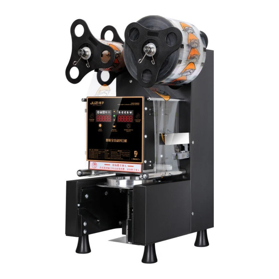 Máquina selladora automática comercial 220V papel/vasos de plástico 88/89/90/95MM Foto 1 de 4