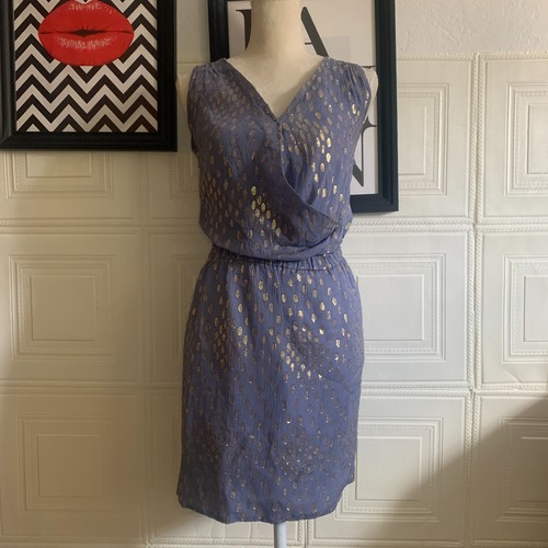 Abito casual LOVE MOSCHINO lavanda oro seta