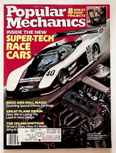 Popular Mechanics March 1986 Next Corvette Tech Speed DIY Aviation Tools - Picture 1 of 2