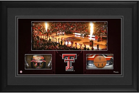 Texas Tech Red Raiders Frmd 10" x 18" United Supermarkets Arena Pano Collage Cover