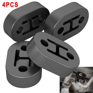 4Pc Performance Polyurethane Rubber Exhaust Hangers Adjustable Muffler Universal - Bild 1 von 8
