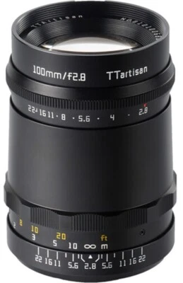 TTartisan 100mm F2.8 Full-Frame Soap Bubble Bokeh Lens for M42 Mount  (UK)  BNIB - Image 1 of 4