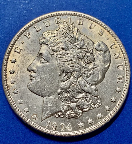 1904-P Morgan Dollar MS++++, Blast White, Great Eye Appeal Cover