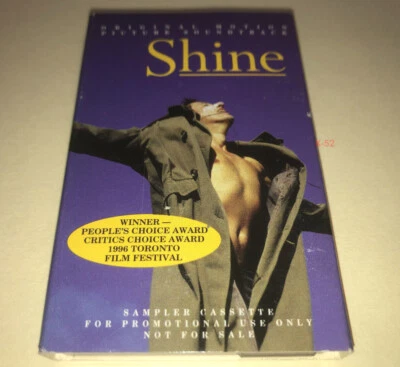 Shine movie soundtrack sampler cassette tape Vivaldi Hirschfelder promo - Image 1 of 4