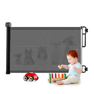71" inch Baby Safety Gate Pet Dog Fence Child Walk Thru Security Door Extra Wide - Picture 1 of 12