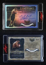 2022 Leaf Vibrance How Legends Are Made Silver Prismatic /3 Mike Tyson Auto