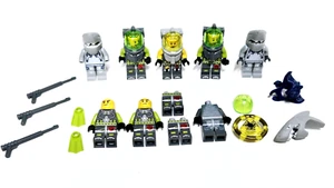 Lego Atlantis Minifigure Lot Divers Shark Warrior Replacement Parts & Pieces - Picture 1 of 5