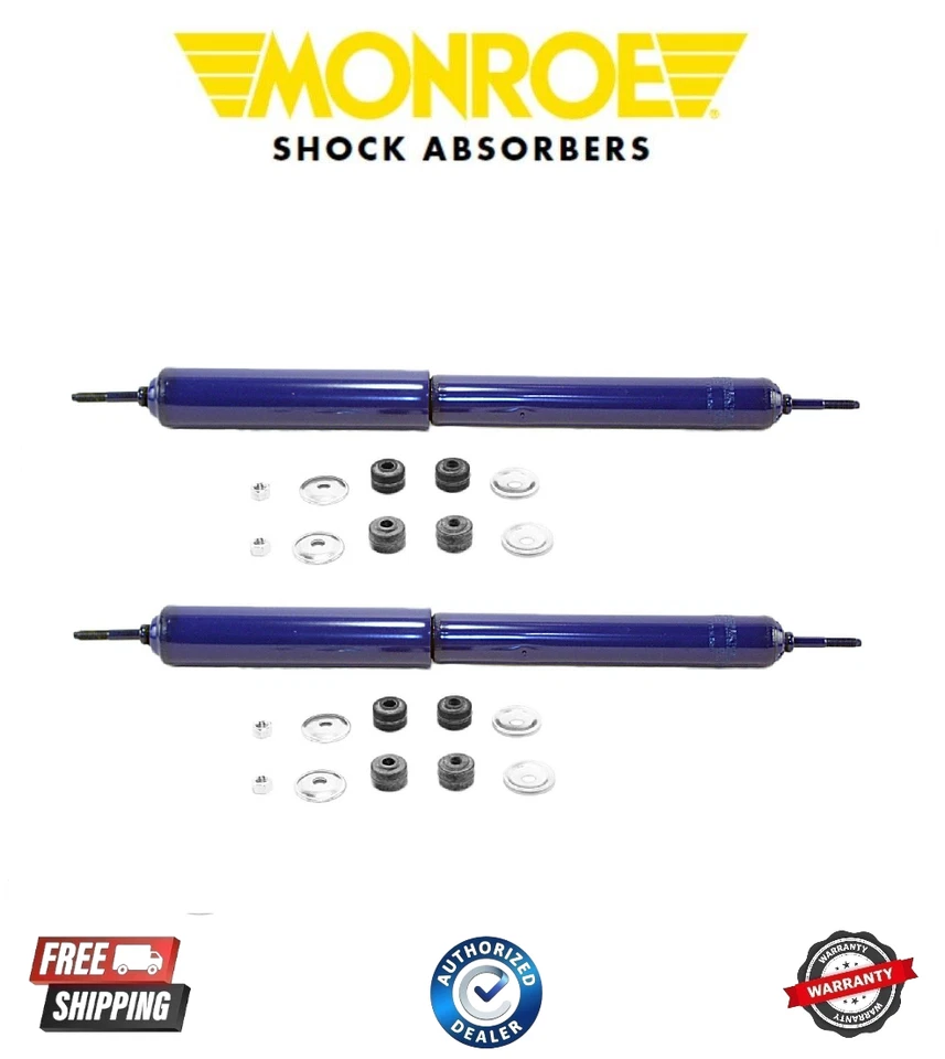 Monroe Matic Plus New Replacement Rear Shocks Pair For Cadillac Eldorado 1957-64 - Image 1 of 1
