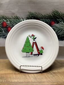 Fiesta Gnome Christmas Tree Luncheon Plate | Fiestaware Belk Exclusive NWT
