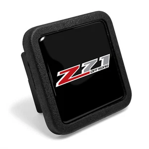 Chevrolet Z71 Off Road Black Rubber Heavy-Duty 2" Tow Hitch Cover - Bild 1 von 5