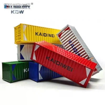 KDW alloy metal container die casting model 1/50 13 cm 5 inch Ramden color - Image 1 of 4