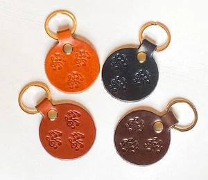 Keyring leather Gift for Music lovers/Gift for Musicians/Gift for Music Teacher/ - Picture 1 of 4