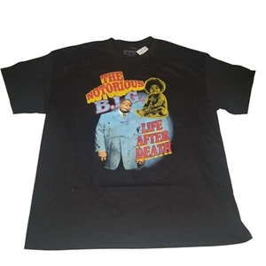 The Notorious BIG Biggie T Shirt Men's XL Life After Death Rap Tee Retro - Picture 1 of 7