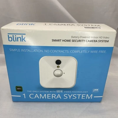 Blink Battery Powered Indoor HD Video Smart Home Security Camera System Complete - Image 1 of 4