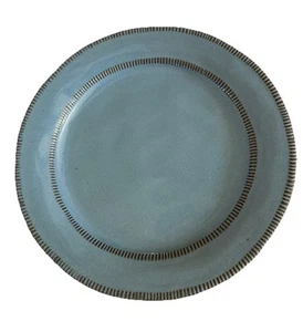 Laurie Gates Teal 8.75” Salad Plate Terracotta Set Of 3 - Picture 1 of 4