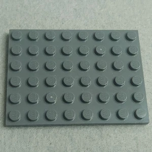 LEGO 3036 Placa Gris Oscuro 6 x 8 7423 Placa Base de Construcción Genuina Sin usar, en caja - Imagen 1 de 4