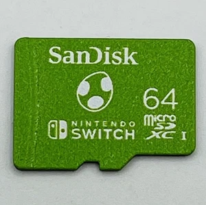 SanDisk 64GB microSDXC Speicherkarte für Nintendo Switch [39168] - Bild 1 von 7