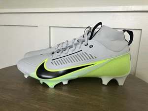 Men Nike Vapor Edge Pro 360 2 Platinum Green Football Cleats DA5456-004 Size 13 - Picture 1 of 7