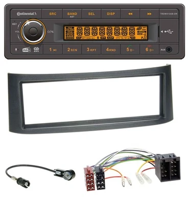 Continental Bluetooth MP3 USB DAB Autoradio für Smart Roadster (452) - Bild 1 von 4