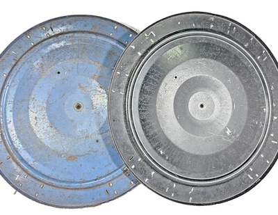 Hornby Trains Spur O 2x Weißblech Modelleisenbahnen Drehscheibe Vorkrieg verpackt. - Bild 1 von 4