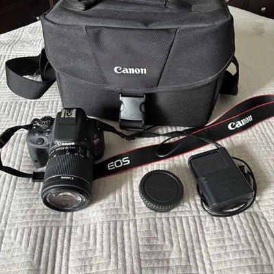 Canon EOS Rebel SL1 18.0MP Digital SLR Camera - Black (Kit with 18-55mm Lens) - Image 1 of 4