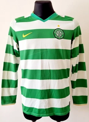 Celtic 2008 - 2010 Home football Nike Long Sleeve Jersey size Medium - Image 1 of 4
