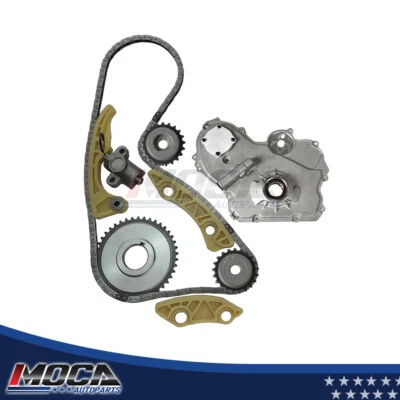 Timing Chain Balance Shaft Kit Oil Pump for 00-08 Chevy Cobalt HHR Saturn 2.2L - Image 1 of 4